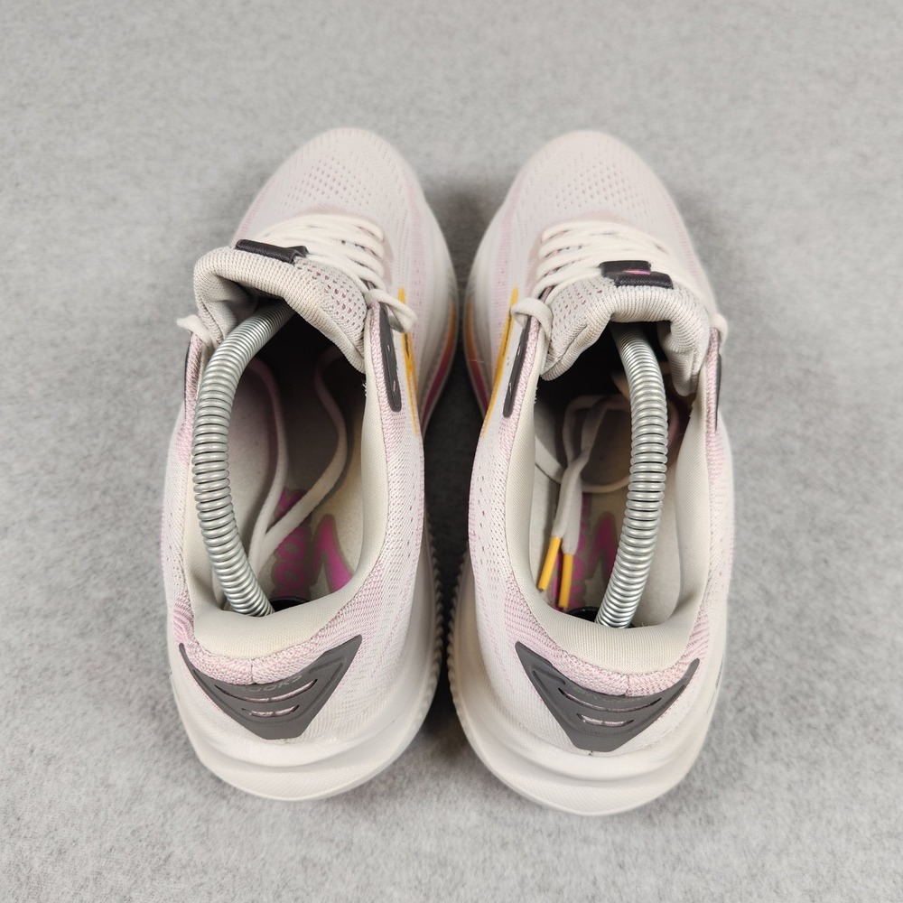 Brooks Ghost 17 Womens Size 9.5 White Running Shoes Sneakers 1204311B070 - Picture 9 of 14